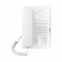 Tel?fono IP WiFi para Hotelería, profesional con 6 teclas programables para servicio rápido (Hotline), plantilla personalizable con PoE