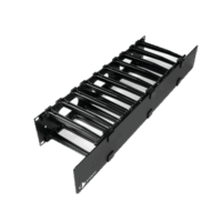 Organizador de Cable Horizontal RouteIT, Sencillo, Para Rack de 19in, 6in de profundidad, 2UR