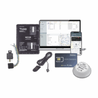 Kit de Localizador 4G LTE /  1 MICSIM25GPS y datos 1 a?o + 1 BLUEPUCKRHT + 1 EPCOMGPSMENSUAL + RELAY + botón SOS
