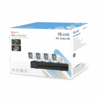 Kit TurboHD 1080p / DVR 4 Canales / 4 C?maras Bala ColorVu con Micr?fono Integrado / Fuente de Poder / Accesorios de Instalación