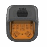 Sirena Estrobo Color Ambar Para Paneles y Detectores Macurco