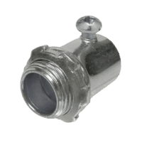 Conector de 3/4" (19 mm) para Pared Delgada con Tornillo.