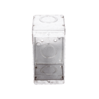 Caja (Chalupa )  Multigang de 1 Gang/ Profundidad de  2-1/2"/ 8 TKO (1/2" y 3/4").