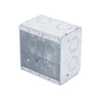 Caja Multigang de 2 Gangs/ Profundidad de 2-1/2"/ 12 Entradas de 1/2" - 3/4".