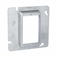 Sobretapa Cuadrada Galvanizada para Caja de 4 11-16" / Realce de 3/4".