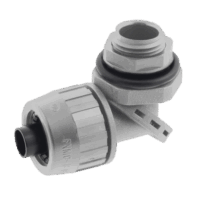 Conector Multi Posición de Nylon de 3/4" para Tubería Liquidtight Polytuff.