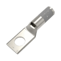 Zapata Terminal de Compresi?n BURNDY para Tornillo de 1/4" y Calibre 4 AWG.