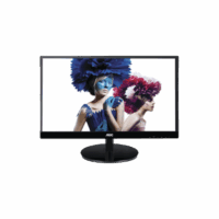 Monitor  LED de 27", Resolución 1920 x 1080 Pixeles con Entradas de Video VGA / HDMI con MHL / Displayport. Panel IPS con Marco Esbelto y Bocinas Integradas