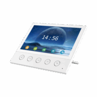 Monitor IP/SIP para interior, Wi-Fi, pantalla t?ctil de 7", audio de 2 v?as, PoE, 8 interfaces de entrada de alarma.