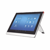 Monitor IP/SIP para interior con Android, Wi-Fi, pantalla t?ctil de 10.1", audio de 2 v?as, PoE, 8 interfaces de entrada de alarma.