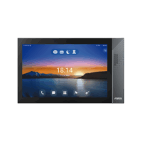 Monitor IP/SIP para interior con Android, Wi-Fi, Bluetooth, Pantalla t?ctil de 10.1", audio de 2 v?as, PoE, 8 interfaces de entrada de alarma.