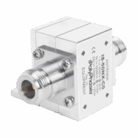 Protector RF Coaxial Para 1.5 a 700 Mhz Con Conectores N Hembra en Ambos Lados Con Ceja Lateral, 10 A?os de Garant?a