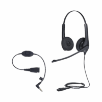 KIT, Diadema con cancelación de ruido, con accesorio para conexiones 3.5mm Incluye modelos BIZ-1500-DUO-QD y MOBILE-QD-35MM-S?