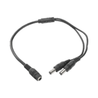 Cable con conector Jack hembra 3.5 mm con 2 salidas de Jack macho