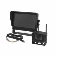 Sistema Profesional Inalámbrico de C?mara de Reversa y Monitor para Veh?culos de Trabajo y Montacargas