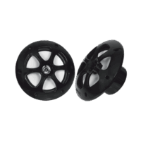 Par de altavoces fabricado en grado marinos en color negro de 6.5"  de 100 W de entrada m?xima