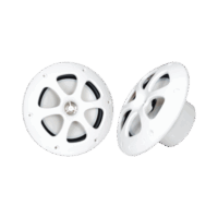 Par de altavoces fabricado en grado marinos en color blanco de 6.5"  de 100 W de entrada m?xima