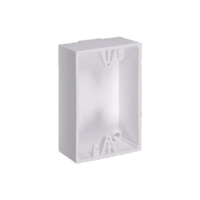 Caja trasera de montaje color blanco para Estaciones de Parada STOPPER