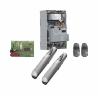 Kit de operadores AXO 3024 Para puertas Abatibles de hasta 3 Metros y 500 Kg de peso por hoja