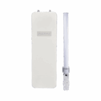 Super Kit WiFi Omnidireccional en 2.4 GHz para WISP, Hasta 300 m de Cobertura, El Kit Incluye Punto de Acceso C1XN+ y Antena Omnidireccional  de 10 dBi