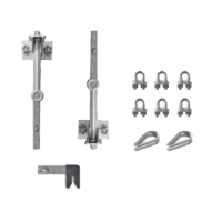 Kit de L?nea de Vida para Torres STZ30G, STZ35G y STZ45G hasta 30 metros de altura.