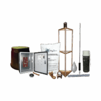 Kit Pararrayo con Accesorios de Instalación en Torre para protección de 300 m de Di?metro.e