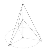 Kit con M?stil Telesc?pico de 12 m con Accesorios de Instalación (No incluye retenida).