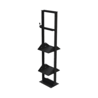 Kit de Rack Est?ndar 19", 45 UR con 2 Charolas  y PDU (8 tomas). Ideal para UPS y Servidores tipo Torre.
