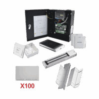 Kit de Control de Acceso con TARJETA para 1 Puerta con lector de Entrada y Salida  / TODO INCLUIDO / Software IVMS4200 incluido Modelo:KIT-TARJETA-01