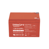 Batería 12 Vcc / 12 Ah / UL / Tecnolog?a AGM-VRLA / Retardante a la Flama / Para uso en equipo electr?nico, Alarmas de Intrusi?n / Incendio/ Control de acceso / Video Vigilancia / Terminales F1 y F2.