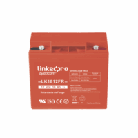 Batería 12 Vcc / 18 Ah / UL / Tecnolog?a AGM-VRLA / Retardante a la Flama / Para uso en equipo electr?nico, Alarmas de Intrusi?n / Incendio/ Control de acceso / Video Vigilancia / Terminales F1 y F2.