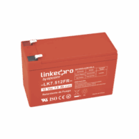 Batería 12 Vcc / 7.5 Ah / UL / Tecnolog?a AGM-VRLA / Retardante a la Flama / Para uso en equipo electr?nico, Alarmas de Intrusi?n / Incendio/ Control de acceso / Video Vigilancia / Terminales F1 y F2.