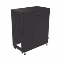 Gabinete Profesional para Telecomunicaciones de 24UR, 600 mm de Ancho x 1000 mm de Profundidad.