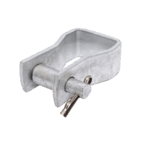 Herraje tipo "D" grande con chaveta