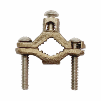 Conector para Tubo de hasta 1 1/4" a cable Cal. 4 AWG. Ideal para Aterrizaje de Torres TZ