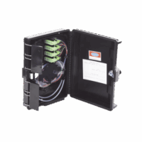 Cierre de Empalme para 24 fusiones de fibra ?ptica, Interior/Exterior, con 16 acopladores SC/APC y splitter 1x16, IP65