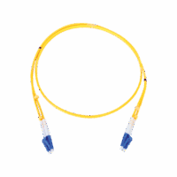Jumper de Fibra ?ptica Monomodo LC/LC Duplex de 1 metro