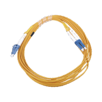 Jumper de Fibra ?ptica Monomodo 9/125 LC/UPC-LC/UPC, PVC, 2.0 mm, D?plex, amarillo, 3 metros