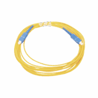 Jumper de Fibra ?ptica Monomodo SC/UPC - SC/UPC Simplex, color amarillo, 5 metros