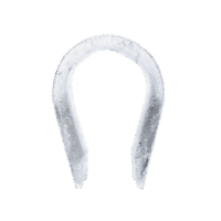 Guardacabo para Remate Preformado de Fibra ?ptica Span 100 y  Span 200