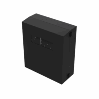 Gabinete de Pared con Rack Horizontal de 6 UR, con Ventanilla de Inspección.