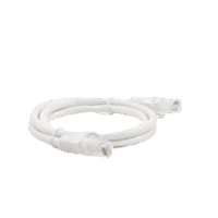 Cable de parcheo UTP Cat6 - 1 m - blanco