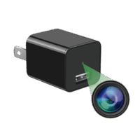 C?mara Oculta en Cargador de Pared (Spyce Camera) / Memoria de 8GB / Resolución 2 Megapixel (1080P) / Grabación Continua o por Movimiento