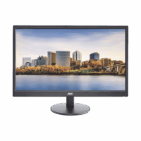 Monitor  LED de 24", Resolución 1920 x 1080 Pixeles con Entradas de Video VGA/HDMI. Panel MVA y Altavoces Integrados. Compatible VESA