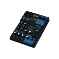 Mezcladora de Audio | 6 Canales | 2 entradas de micro/6 de l?nea (2 mono + 2 est?reo) | Efectos Integrados | Alimentación Phantom