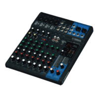 Mezcladora de Audio | 10 Canales | Perillas | 4 Entradas de Micr?fono/L?nea | 3 entradas Est?reo | Efectos | USB