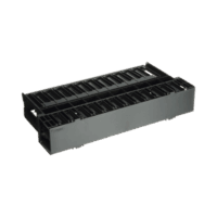 Organizador de Cables Horizontal NetManager, Doble (Frontal y Posterior), Para Rack de 19in, 2UR