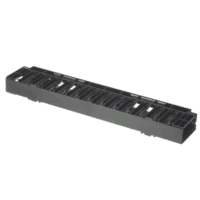 Organizador de Cables Horizontal NetManager, Sencillo (Solo Frontal), Para Rack de 19in, 1UR
