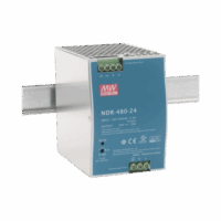 Fuente de Poder Industrial de 480W, salida 24 Vcc, para montaje en Riel Din