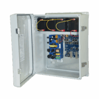 Fuente de Alimentación para PoE / 2 Entradas 1G Fiber SFP / 4 Salidas 10/100/1000 PoE/PoE+ configurable para 2 Salidas 60W Hi-PoE / Nema IP66 / Con capacidad de batería de respaldo / Requiere batería